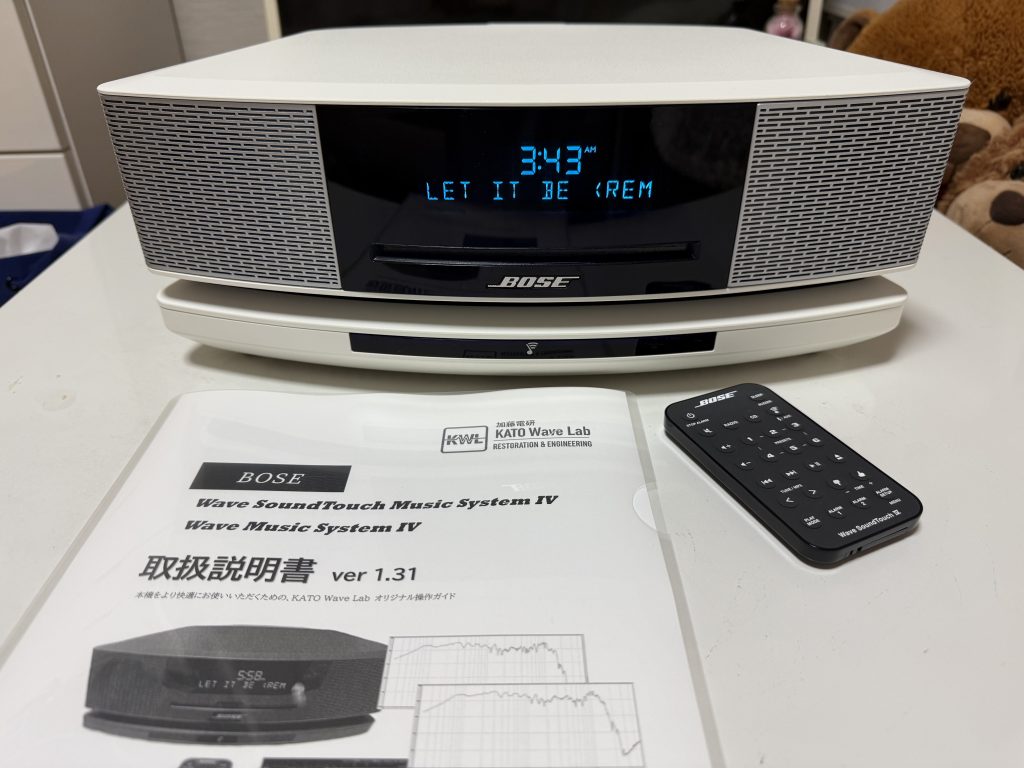 メンテ済み☆BOSE Wave SoundTouch music system IV#BOSE035 | 加藤電