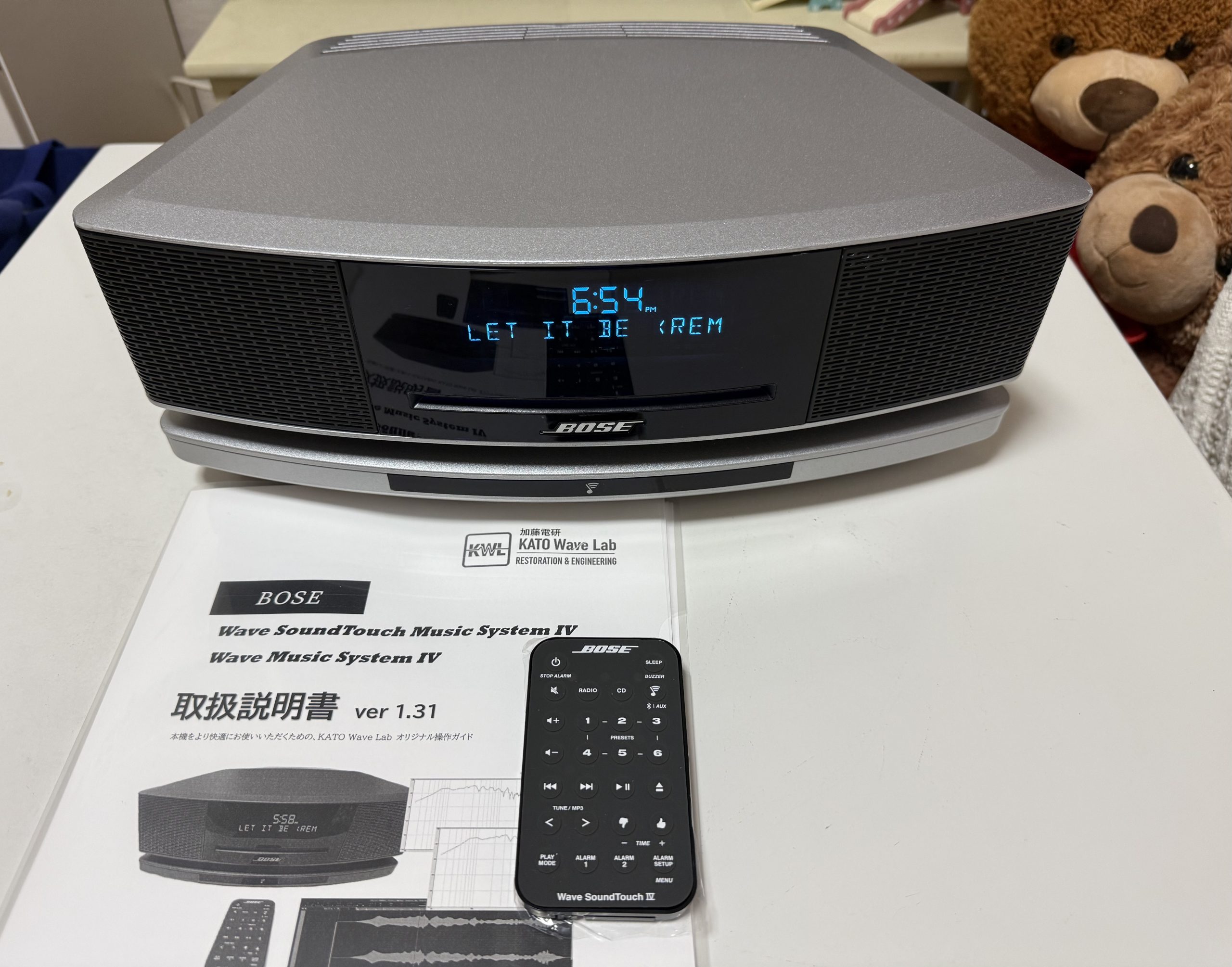 メンテ済み☆BOSE Wave SoundTouch music system IV#BOSE038 | 加藤電