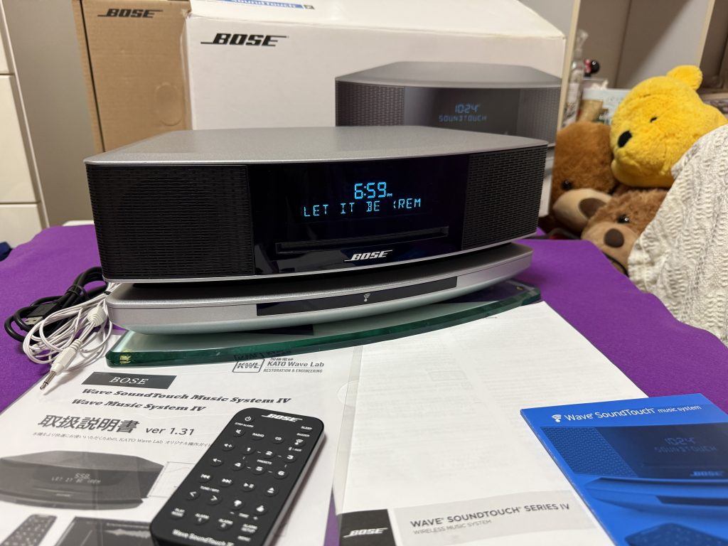 V2.0～覚醒した極上サウンド】BOSE Wave SoundTouch music system IV